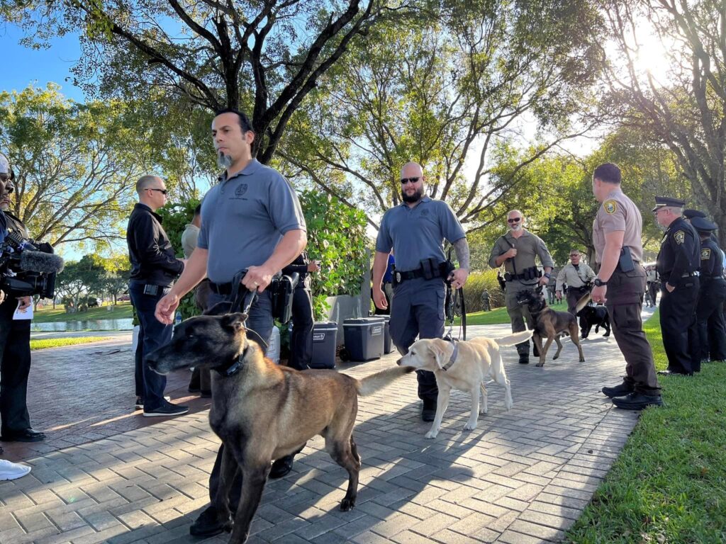 Police Pay Homage to Dogs of Duty | National Police Association